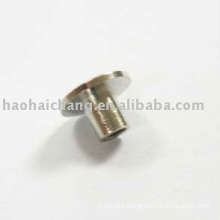 Nonstandard Faston Nickel Plated Steel Nut Plate Rivet